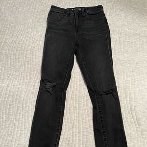 Madewell High Rise Skinny Jeans